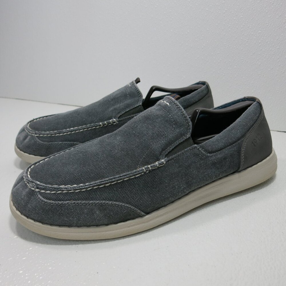 Nunn Bush Canvas Casual Dress Loafers Men's Footwear Moccasins Shoes 12 W